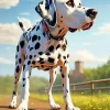 Dalmatian Dog Diamond Painting