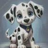 Dalmatian Puppy Dog Diamond Painting