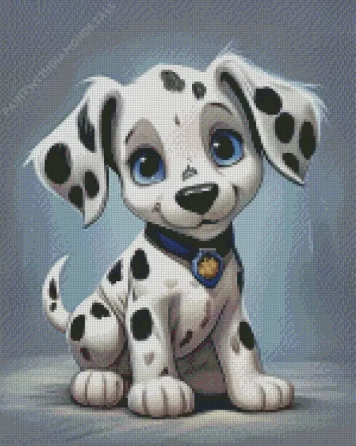 Dalmatian Puppy Dog Diamond Painting