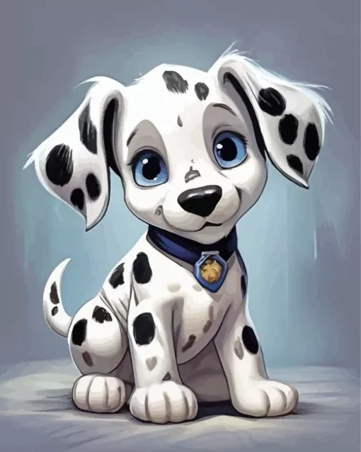 Dalmatian Puppy Dog Diamond Painting