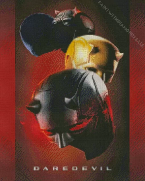 Daredevil Born Again Poster Diamond Painting