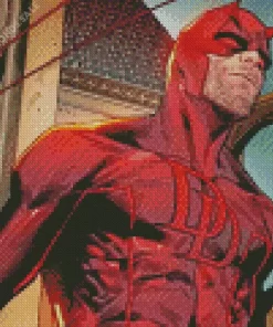 Daredevil Comics Diamond Painting