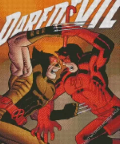 Daredevil Marvel Comics Diamond Painting