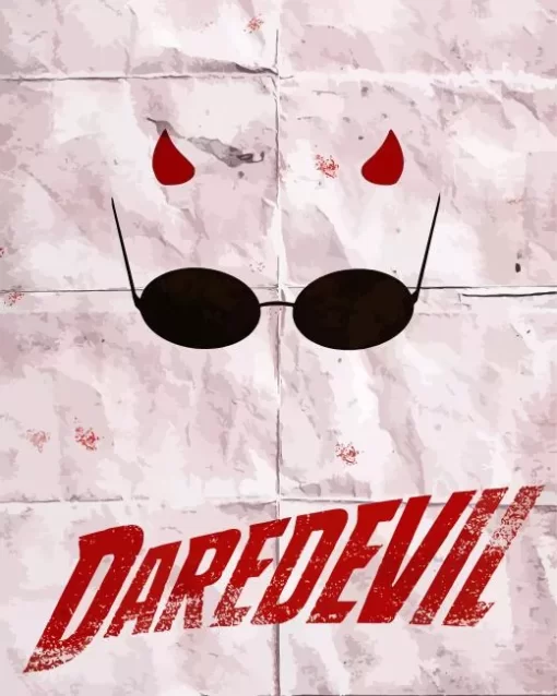 Daredevil Minimalist Poster Diamond Painting