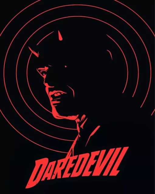 Daredevil Poster Art Diamond Painting