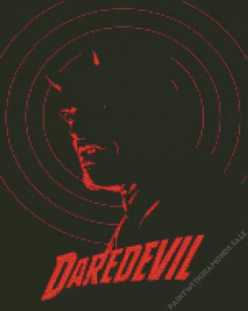 Daredevil Poster Art Diamond Painting