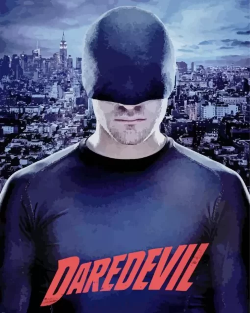 Daredevil Serie Poster Diamond Painting