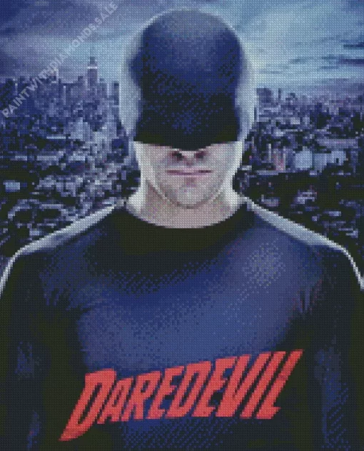 Daredevil Serie Poster Diamond Painting