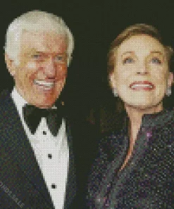 Dick Van Dyke With Julie Andrews Diamond Painting