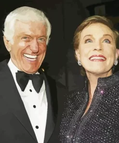 Dick Van Dyke With Julie Andrews Diamond Painting