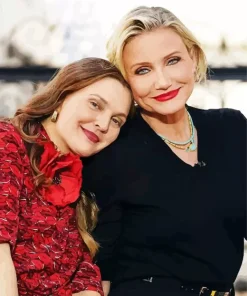 Drew Barrymore And Cameron Diaz Diamond Painting