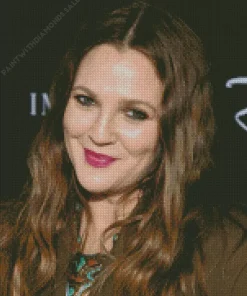 Drew Barrymore Celebrity Diamond Painting