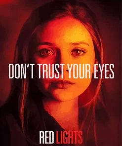 Elizabeth Olsen Red Lights Poster Diamond Painting