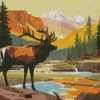 Elk Art Diamond Painting