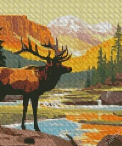 Elk Art Diamond Painting