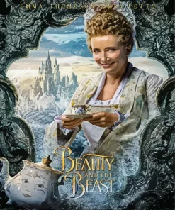 Emma Thompson In Beauty And The Beast Diamond Painting