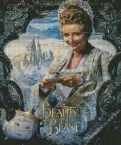 Emma Thompson In Beauty And The Beast Diamond Painting