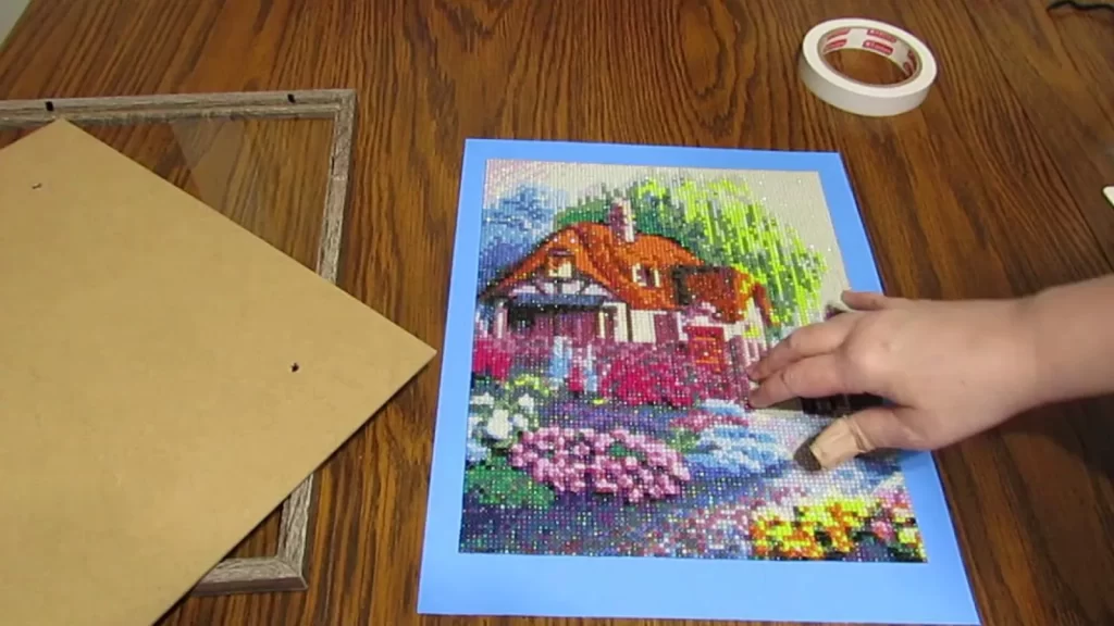 Framing Your Diamond Painting Securing Your Artwork