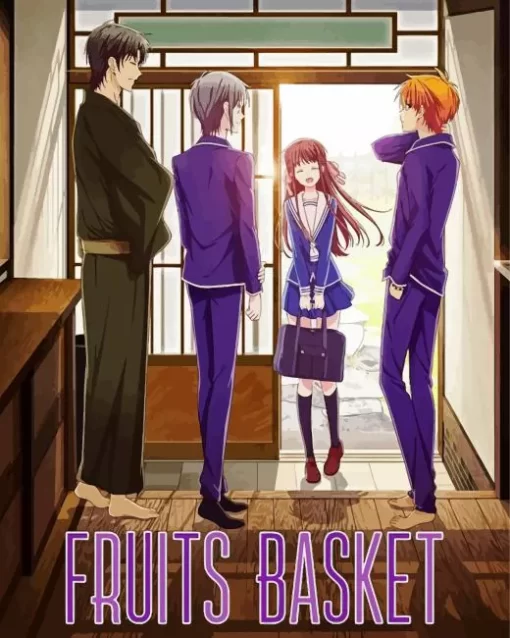 Fruits Basket Anime Poster Diamond Painting