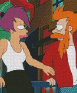 Futurama The Temp Diamond Painting