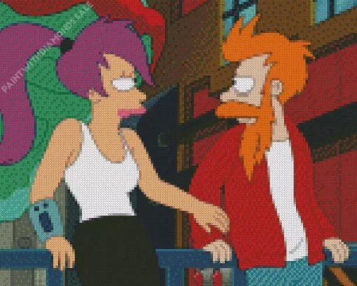 Futurama The Temp Diamond Painting