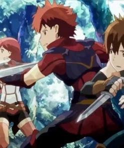 Grimgar Of Fantasy And Ash Characters Diamond Painting