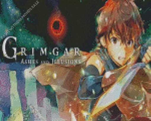 Grimgar Of Fantasy And Ash Poster Diamond Painting