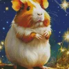 Guinea Pig With A Starry Sky Diamond Painting