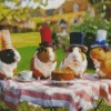 Guinea Pigs Party Diamond Painting