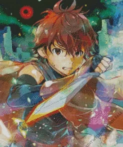 Haruhiro From Grimgar Diamond Painting