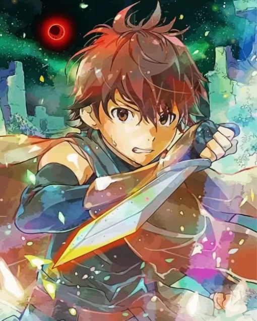 Haruhiro From Grimgar Diamond Painting