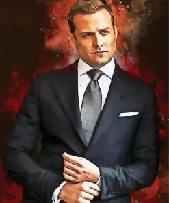 Harvey Specter Art Diamond Painting