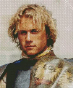 Heath Ledger A Knights Tale Diamond Painting