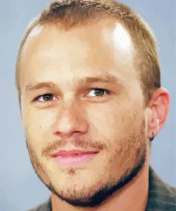 Heath Ledger Close Up Diamond Painting