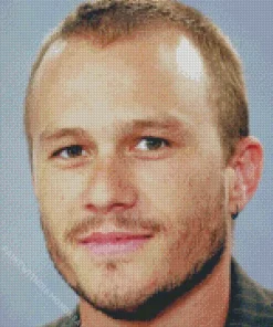 Heath Ledger Close Up Diamond Painting