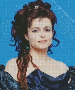 Helena Bonham Carter British Actress Diamond Painting