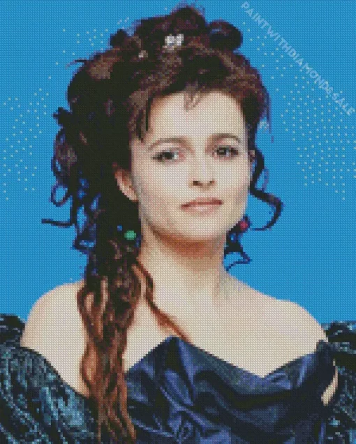 Helena Bonham Carter British Actress Diamond Painting