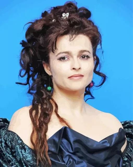 Helena Bonham Carter British Actress Diamond Painting