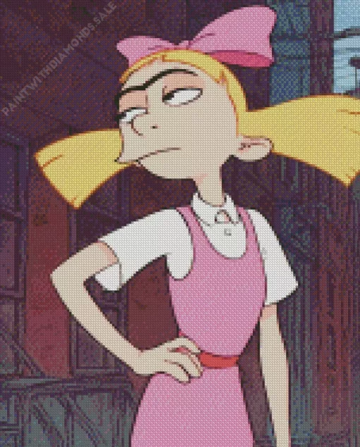 Helga Pataki Hey Arnold Diamond Painting