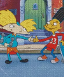 Hey Arnold Nickelodeon Diamond Painting