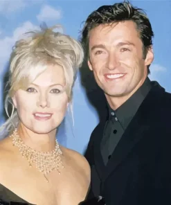 Hugh Jackman And His Wife Diamond Painting