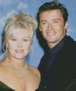 Hugh Jackman And His Wife Diamond Painting