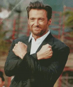 Hugh Jackman Celebrity Diamond Painting