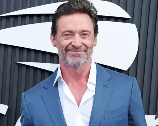 Hugh Jackman In Suit Diamond Painting