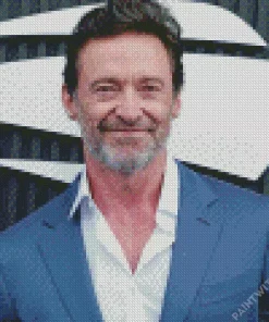 Hugh Jackman In Suit Diamond Painting