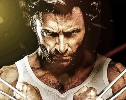 Hugh Jackman In Wolverine Diamond Painting