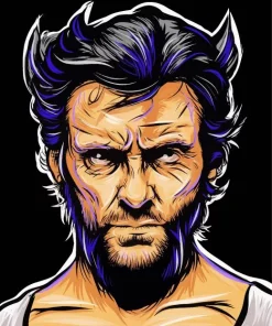 Hugh Jackman Wolverine Art Diamond Painting