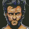 Hugh Jackman Wolverine Art Diamond Painting