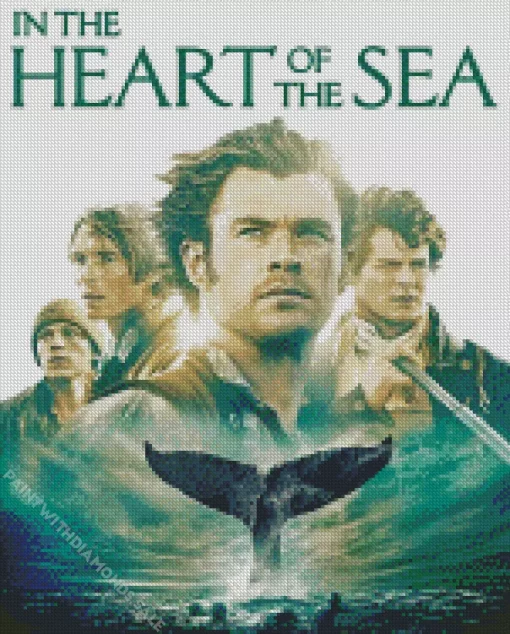 In The Heart Of The Sea Poster Diamond Painting