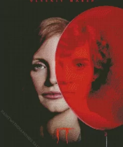 It Chapter Two Jessica Chastain Diamond Painting